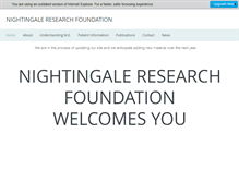 Tablet Screenshot of nightingale.ca